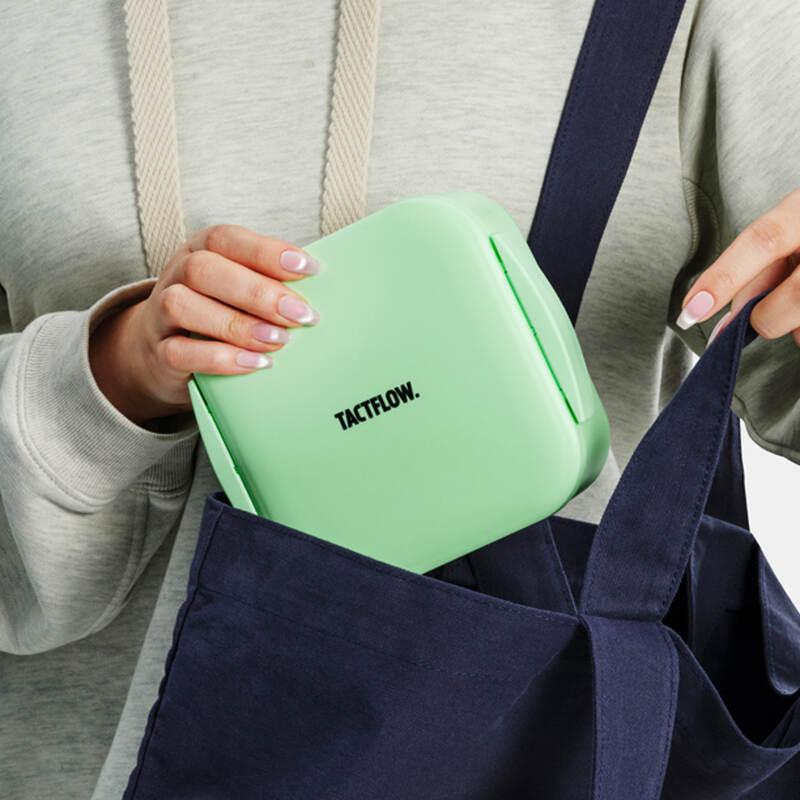 Hộp cơm vu&ocirc;ng TACTFLOW &ndash; 850ml &ndash; Trắng ng&agrave; &ndash; TFK451IVY, , large image number null